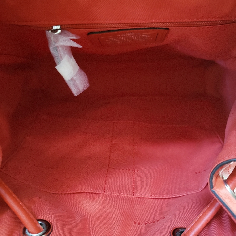 Authentic Coach Mock Croc backpack - Picture 6 of 11